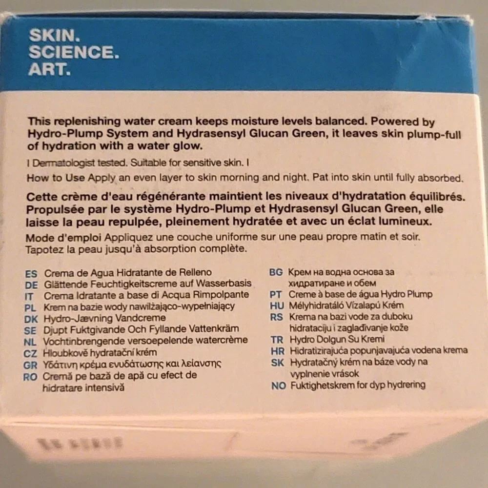 Dr. Jart+ Vital Hydra Solution Hydro Plump Water Cream 50mL New In Box Sealed